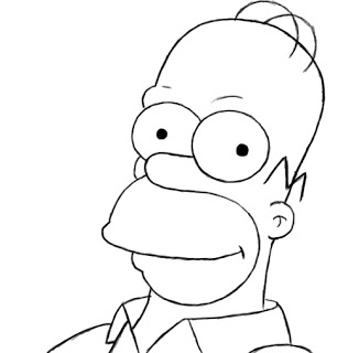 Cum să atragă Homer Simpson „Micul scriitor