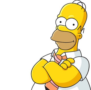 Cum să atragă Homer Simpson „Micul scriitor