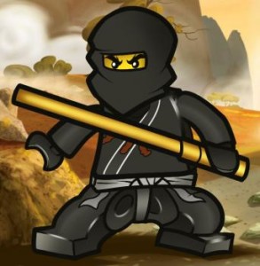 Cum să atragă un ninja lego du-te
