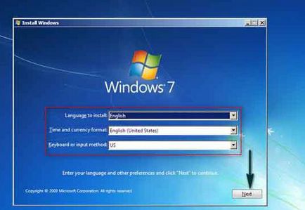 Cum să reinstalați Windows 7 fără un disc și flash drive la computer, laptop
