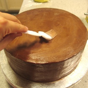 Cum să acopere tort cu video foto mastic