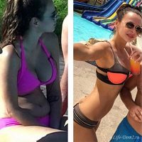 Cât de subțire Victoria Romanets acasă 2 fotografii înainte și după pierderea în greutate