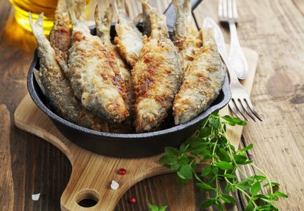 Cum de a prăji pește și delicioase, site-ul oficial de rețete Julia Vysotsky