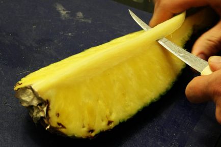 Cum să curețe, să taie și ananas frumos tăiate acasă foto și video