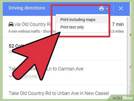 Cum se imprimă o hartă Google