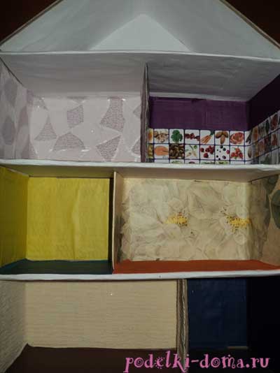 Cum sa faci o casă pentru păpuși cu propriile lor mâini, o cutie de idei și ateliere