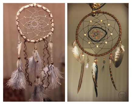 Cum sa faci o Dreamcatcher cu propriile lor mâini - o clasă de master și idei Talisman amuletă, dulce casa - mână