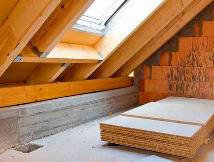 Cum de a face o podea completă a doua sau mansarda într-o casă privată, sfaturi de la constructori