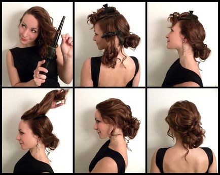 Cum de a face părul în sine în fiecare zi, sau pentru o nunta, un pas cu pas fotografii și lecții video,