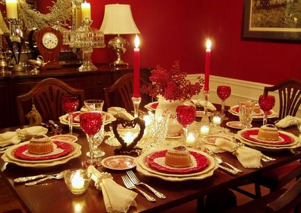 Cum de a servi o masă festivă, care a pus cutitul si furculita