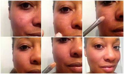 Cum de a ascunde defectele, imperfecțiunile pielii cu ajutorul make-up (foto) - Goldy-femeie - femeie
