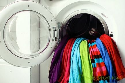 Cum de a menține strălucirea lucrurilor în spălare, poleznyaki