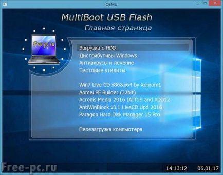 Cum de a crea o unitate de multiboot flash USB cu sisteme de operare si programe multiple