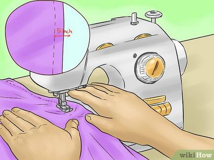 Cum să coase o față de masă rotundă