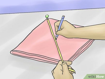 Cum să coase o față de masă rotundă