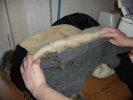 Cum să coase o haină de blană