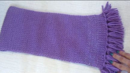 Cum de a lega o eșarfă ace de tricotat pentru incepatori - tutoriale video