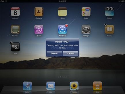 Cum de a elimina aplicația de pe iPad