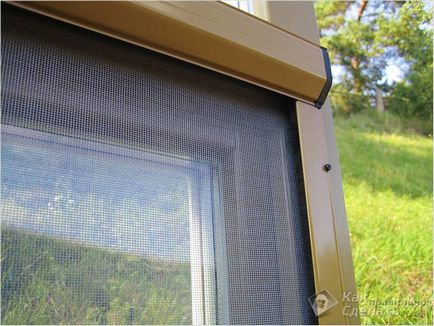 Cum se instalează plasa de țânțari pe fereastra de plastic