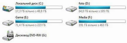 Cum de a crește spațiul de pe disc din cauza disc d - Sistem