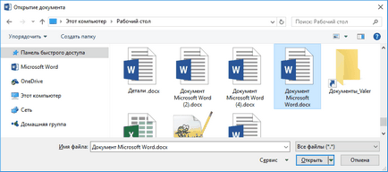 Cum de a recupera documentul pierdut sau deteriorat Microsoft Word 2016