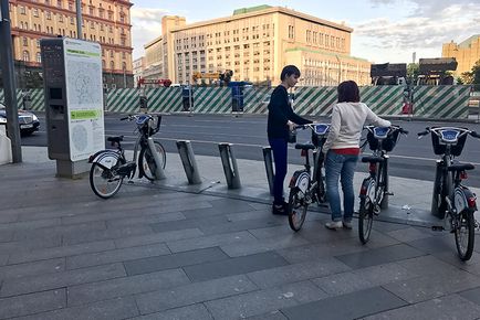 Cum de a închiria o bicicletă de la Moscova