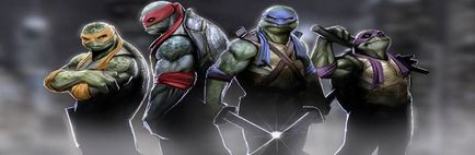 Care este numele Ninja Turtles