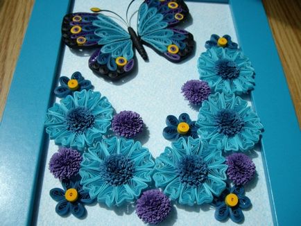 Tehnica Quilling pictura cu propriile sale mâini, schema de hârtie, o clasă de master cu pas cu pas fotografii, pentru o mare