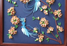 Tehnica Quilling pictura cu propriile sale mâini, schema de hârtie, o clasă de master cu pas cu pas fotografii, pentru o mare