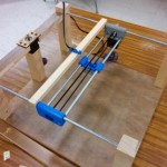 cutter cu laser cu mâinile pe metal, lemn, placaj componente si asamblarea