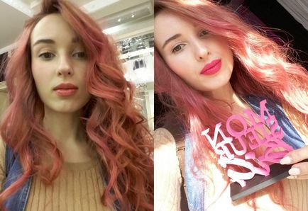Experiența personală ca am vopsit părul roz strălucitor