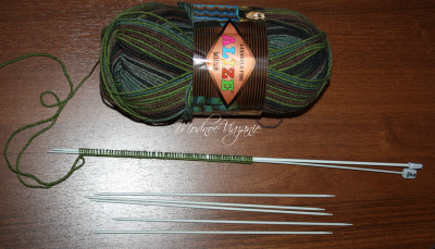 șosete de tricotat master-class pe patru spițe - modnoe vyazanie