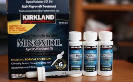 Instrucțiuni de minoxidil de par de utilizare a medicamentului