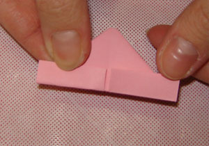 hârtie de origami modular modul de a face un modul triunghiular