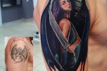 Este posibil de a ucide un tatuaj poate ucide un tatuaj negru