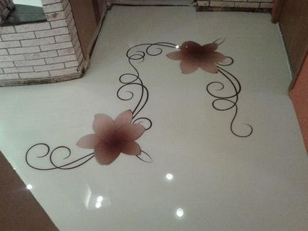 Auto-nivelare podea din poliuretan cu mâinile lor (foto)