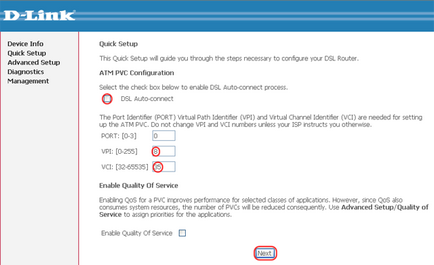 Ghidul modem Setarea-adsl d-link-2500u de utilizare a lui DSL