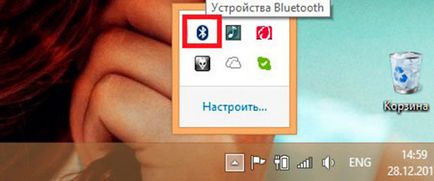 Setarea Bluetooth în Windows 8