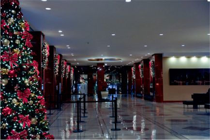 Crăciun decorare magazin