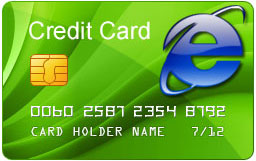 Asigurați-vă un card de credit pe Internet