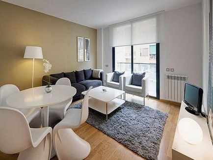 Efectuarea apartament odnoknomnatnoy - idei cu fotografii