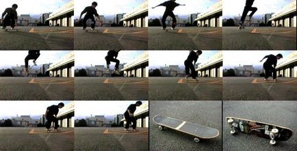 Ollie pe un skateboard secretele cascadorilor de perfectă