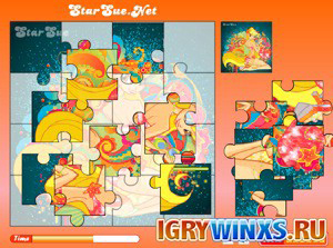 Online puzzle Jocuri Winx pentru fete
