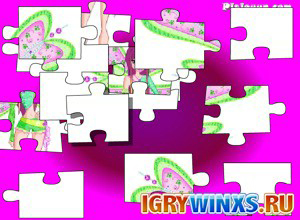 Online puzzle Jocuri Winx pentru fete