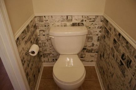 Decorarea opțiuni baie de design pentru o cameră de toaletă (fotografii)