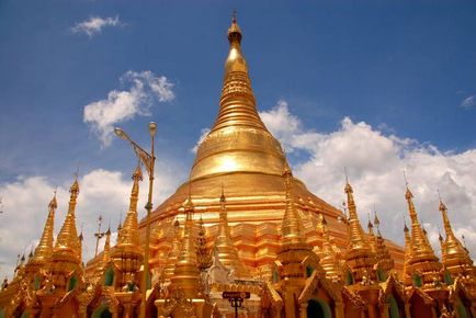 Shwedagon Pagoda din Myanmar istorie, descriere, fotografie