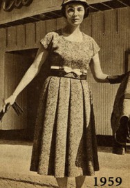 Rochie cu un corset-montaj forma si prisborennoe fusta (model - schemă) - „stil retro, de moda si de cusut“