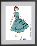 Rochie cu un corset-montaj forma si prisborennoe fusta (model - schemă) - „stil retro, de moda si de cusut“