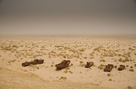 De ce sa uscat Marea Aral