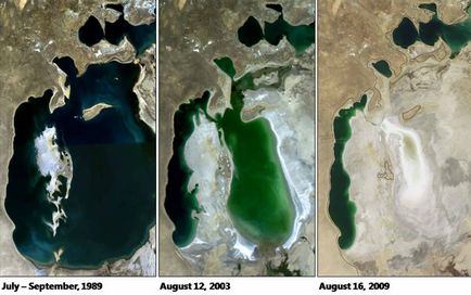 De ce sa uscat Marea Aral